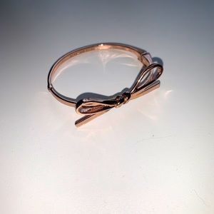 Kate space rose gold bow bracelet